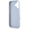 Etui Guess Grained Big 4G Logo Small     Classic Logo do iPhone 16 niebieski
