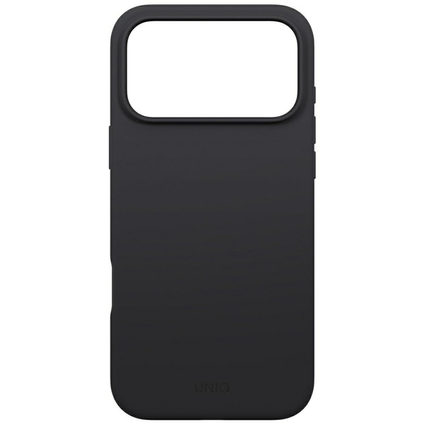 Etui UNIQ Lino do iPhone 17 Pro Max      Magclick Charging szary