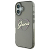 Guess GUHCP16MHCHGSPK iPhone 16 Plus6.7" czarny/black hardcase IML Heart