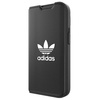 Adidas OR Booklet Case BASIC iPhone 14Pro 6.1" czarno biały/black white 50182