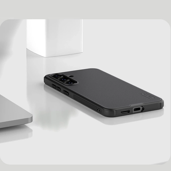 Nillkin Super Frosted Shield Pro Magnetic Case for Samsung S25 with MagSafe - Black