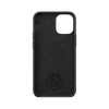 DIESEL MOULDED PREMIUM LEATHER WRAP CASE IPHONE 12 MINI BLACK