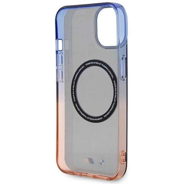 BMW Gradient Bumper MagSafe case for iPhone 14 Plus - gray
