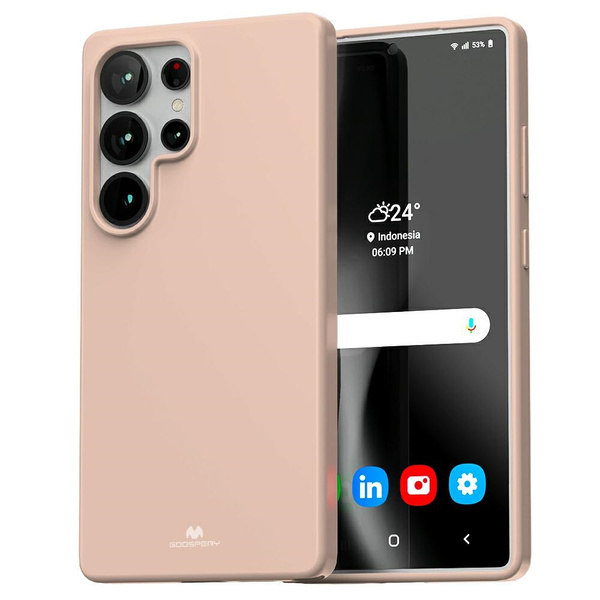 Mercury Soft Sam S25 Ultra S938          różowo-piaskowy/pink sand