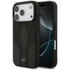 Etui Mercedes Leather The Move MagSafe   do iPhone 17 Pro czarny