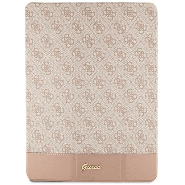 Guess GUFCP12PS4SGP iPad Pro 12.9"różowy/pink 4G Stripe Allover