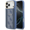 Etui Guess 4G Stripe MagSafe do iPhone   17 Pro Max niebieski