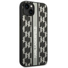 Etui Karl Lagerfeld Monogram Stripe na iPhone 14 Plus - szare