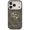 Etui Guess 4G Big 4G Classic Logo Big    Strap Metal Buttons do iPhone 17 Pro brązowy