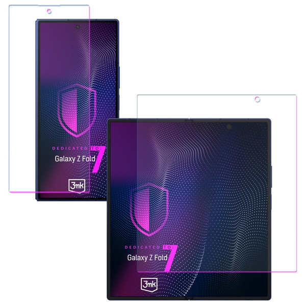 Folia antymikrobowa 3MK SilverProtect+   Folded Edition montowana na mokro do Samsung Galaxy Z Fold 7