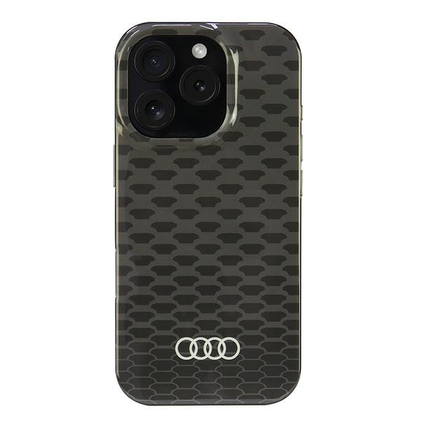 Audi IML Stitching Pattern MagSafe iPhone 16 Pro 6.3" czarny/black hardcase AU-IMLMIP16P-Q5/D3-BK