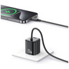 Ładowarka sieciowa USAMS JC Series CC261 20W GaN Mini Fast Charger 2xUSB-C czarny