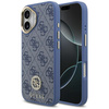 Etui Guess 4G Strass Logo MagSafe do     iPhone 17 niebieski