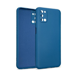 Beline Etui Silicone Oppo A52/A72 niebieski/blue