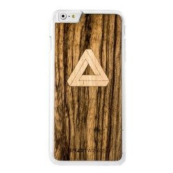 CASE ETUI DREWNIANE SMARTWOODS TRIANGLE CLEAR IPHONE 6 PLUS / 6S PLUS