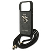 Etui Guess 4G Big Logo Cord Stap         Crossbody do iPhone 17 Pro czarny