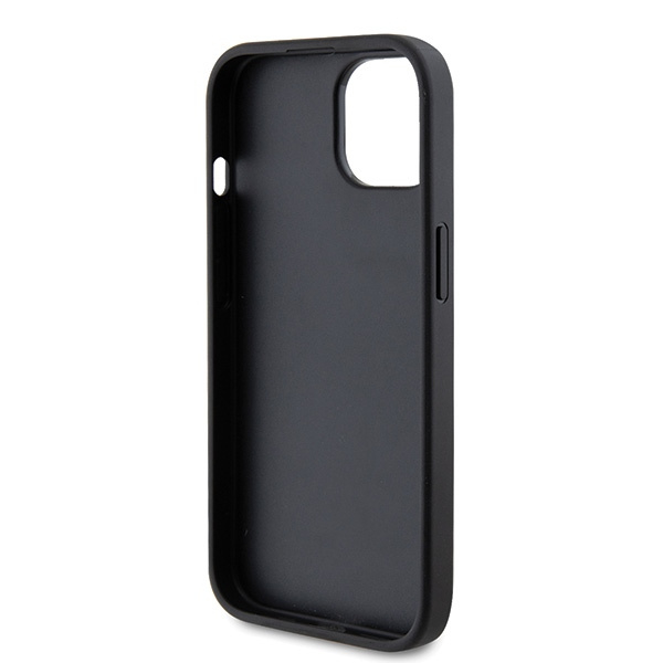 Guess GUHCP15MPS4DGPK iPhone 15 Plus / 14 Plus 6.7" czarny/black hardcase Strass Metal Logo