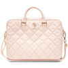 Guess Torba GUCB15ZPSQSSGP 16"różowy/pink Quilted 4G