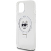 Karl Lagerfeld KLHMP15MHMRSCHH iPhone 15 Plus 6.7" white/white hardcase Ring Stand Choupette Head MagSafe