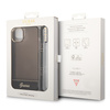 Guess GUHCP14MHGCOHK iPhone 14 Plus/ 15 Plus 6.7" czarny/black hardcase Translucent Pearl Strap