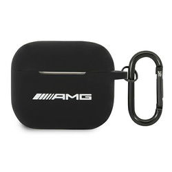 AMG AMA3RBK AIRPODS 3 COVER BLACK/BLACK SILICONE BIG LOGO