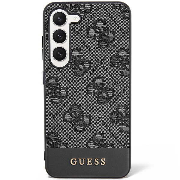 Guess GUHCS24MG4GLGR S24+ S926czarny/black hardcase 4G Stripe Collection