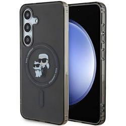 Karl Lagerfeld IML Karl&amp;Choupette MagSafe case for Samsung Galaxy S24 - black