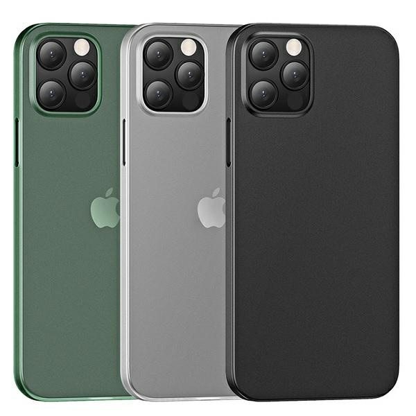 USAMS Etui Gentle iPhone 12 mini 5,4"zielony/transparent green IP12QR03 (US-BH608)