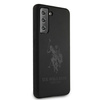 Etui U.S. Polo Assn. Silicone On Tone na Samsung Galaxy S21 - czarne