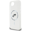 Etui Karl Lagerfeld IML Metal Karl &     Choupette Heads MagSafe do iPhone 16e biały