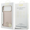 Etui Guess Grained Strass Logo MagSafe   do iPhone 17 Pro Max różowy