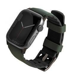 Pasek UNIQ Linus na Apple Watch 1/2/3/4/5/6/7/8/SE/SE2/Ultra 42/44/45/49mm - zielony
