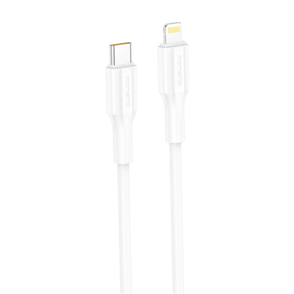 FONENG cable XS01 USB-C - Lightning PD 27W 1M White