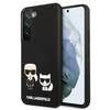 KARL LAGERFELD KLHCS22SSKCK S22 S901 HARDCASE CZARNY/BLACK SILICONE KARL & CHUPETTE