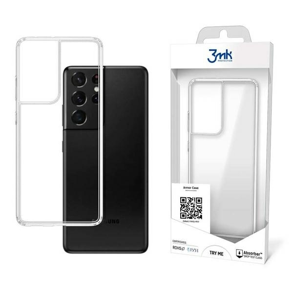 Etui 3mk Armor Case na Samsung Galaxy S21 Ultra 5G - przezroczyste