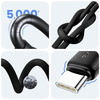 Kabel USAMS KY Series US-SJ693 3A USB-C  do USB-A 2m biały
