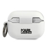KARL LAGERFELD KLACAPSILCHWH AIRPODS PRO COVER BIAŁY/WHITE SILICONE CHOUPETTE