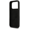 Etui Guess Silicone Big 4G Script do     iPhone 17 Pro czarny
