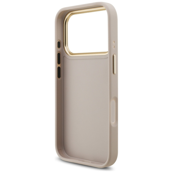 Etui Guess 4G Big 4G Classic Logo Big    Strap Metal Buttons do iPhone 17 Pro różowy