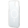 Zestaw Guess GUBPP14MHMEACSK Case+ Charger iPhone 14 Plus / 15 Plus 6.7" czarny/black hard case Marble MagSafe