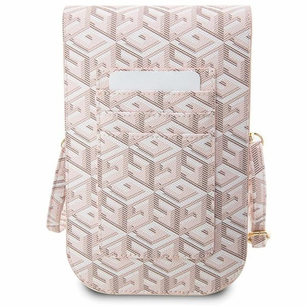 Guess Torebka GUWBHGCFSEP różowy/pinkGCube Stripe