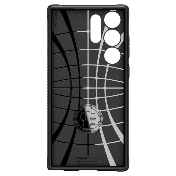 Spigen Rugged Armor Case for Samsung Galaxy S23 Ultra - Matte Black