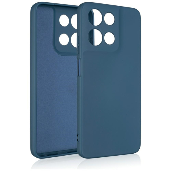 Etui Beline Silicone do Motorola Moto G 5G 2026 niebieski