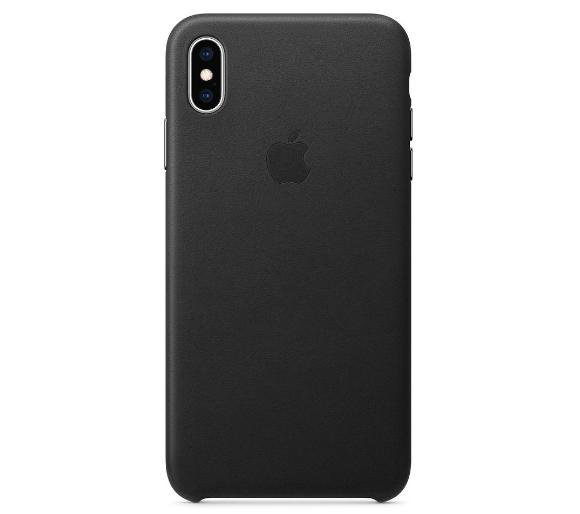 APPLE LEATHER CASE MRWT2ZM / A IPHONE XS MAX BLACK ORIGINAL SEAL