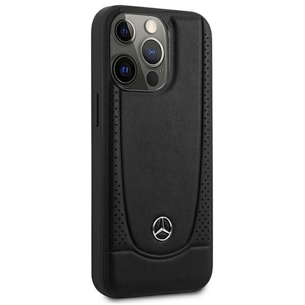 Mercedes MEHCP15XARMBK iPhone 15 Pro Max 6.7" black/black hardcase Leather Urban