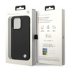 Etui BMW Silicone Metal Logo na iPhone 15 Pro Max - czarne