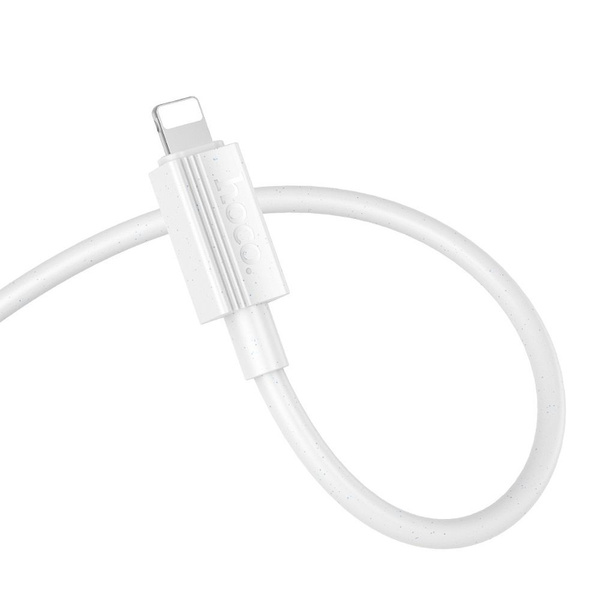 Kabel USB C do Lightning Hoco PD 27W 1 m X107 biały