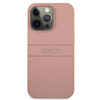 Guess GUHCP13XPSASBPI iPhone 13 Pro Max6,7" różowy/pink hardcase Saffiano Stripe