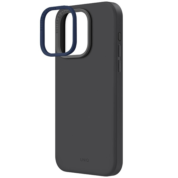 Etui UNIQ Lino Hue Magclick Charging do iPhone 15 Pro Max - szare