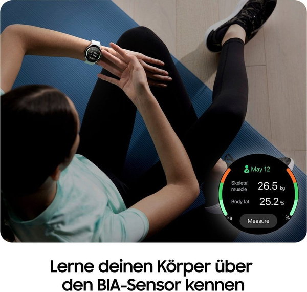 [OUTLET] Samsung Galaxy Watch 6 40mm BT R930 Gold + Biały Pasek Grade B